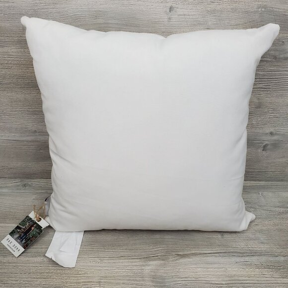 Rae Dunn Stay Golden rainbow boho square throw pillow - Picture 5 of 11